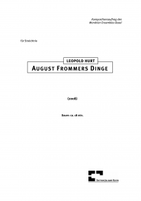 August Frommers Dinge